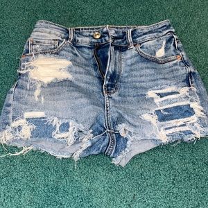 American eagle jean shorts